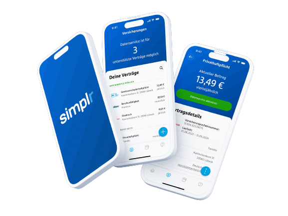 Mit der simplr App - alles auf einen Blick